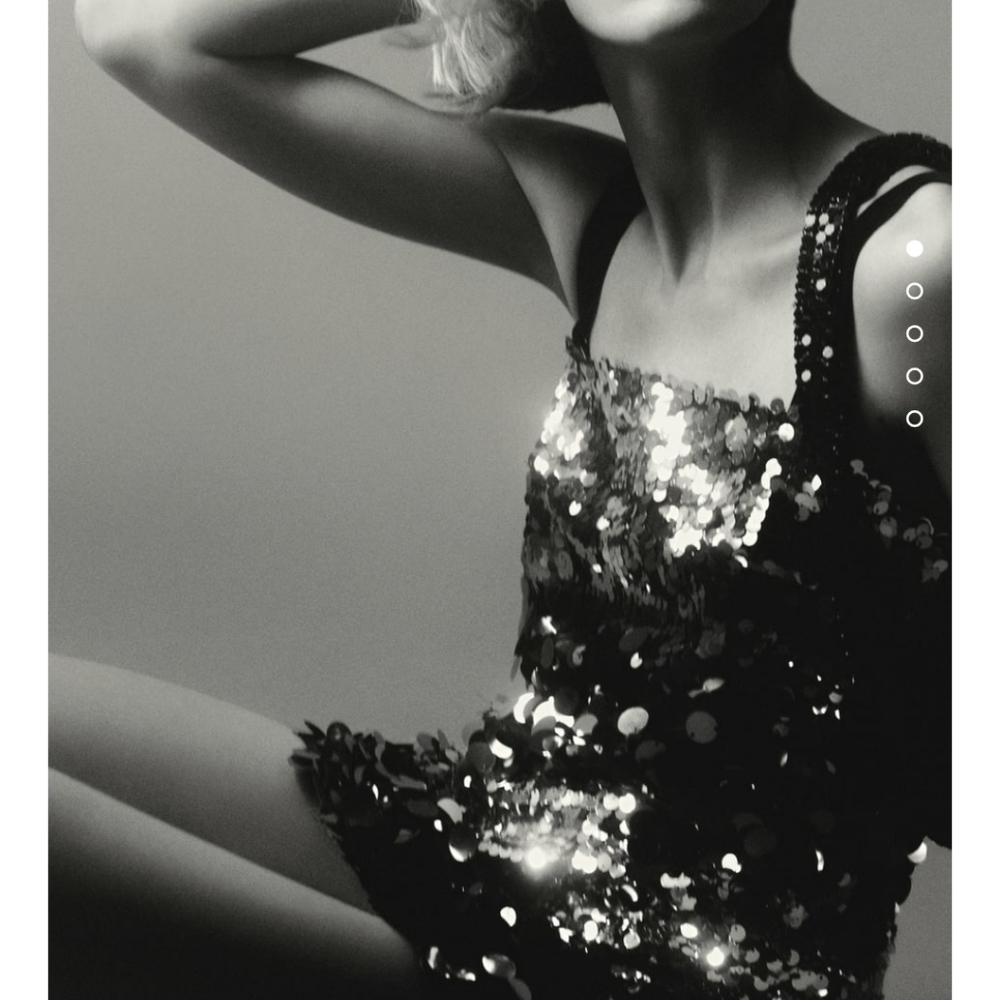 ZARA SILVER SEQUIN MINI DRESS  Bloggers favite - Picture 7 of 17